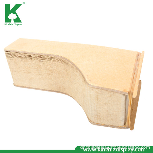 K0158 New Design Cardboard Expandable Cat Scratcher Bed